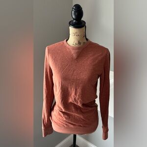 Sonoma Burnt Orange Crew Neck Top